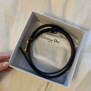 Christian Dior Saddle Belt